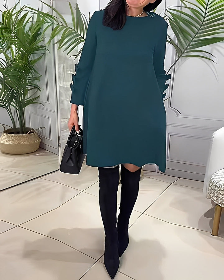Elenora - Abito elegante con maniche lunghe per donne 2