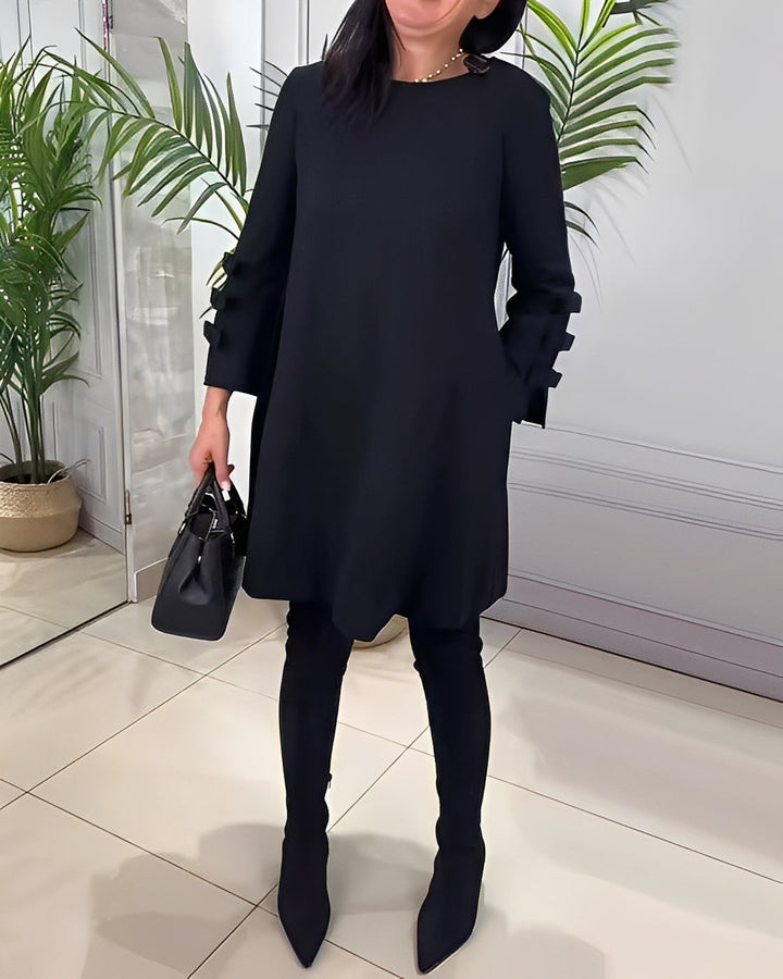 Elenora - Abito elegante con maniche lunghe per donne 3