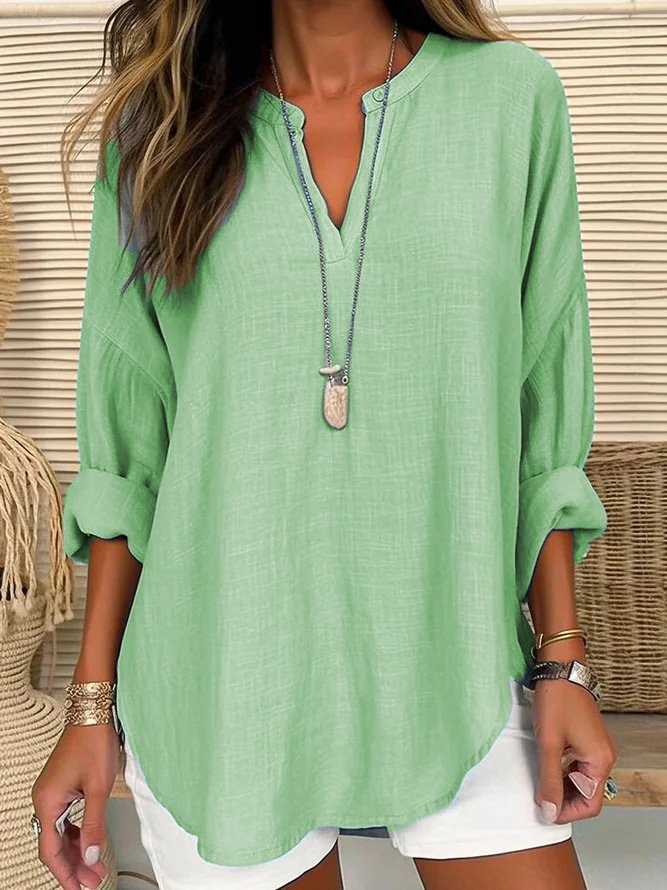 Eliza - Blusa Casual in Lino 1