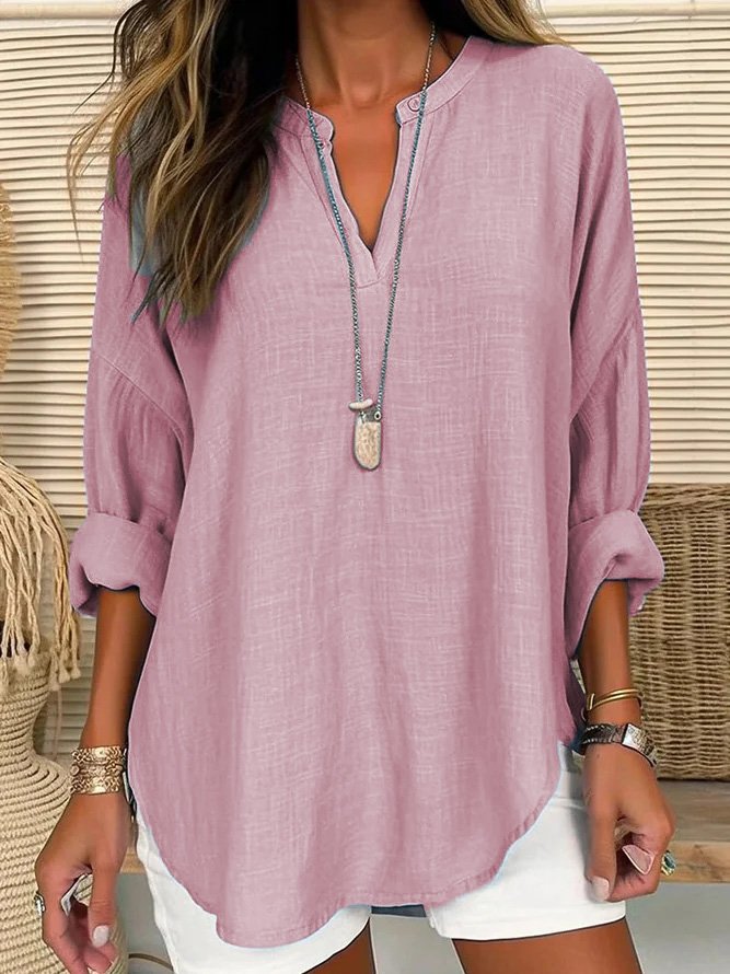 Eliza - Blusa Casual in Lino 2