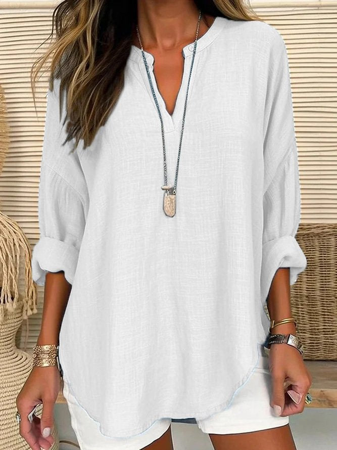 Eliza - Blusa Casual in Lino 3