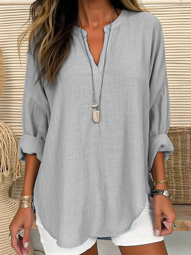 Eliza - Blusa Casual in Lino 4