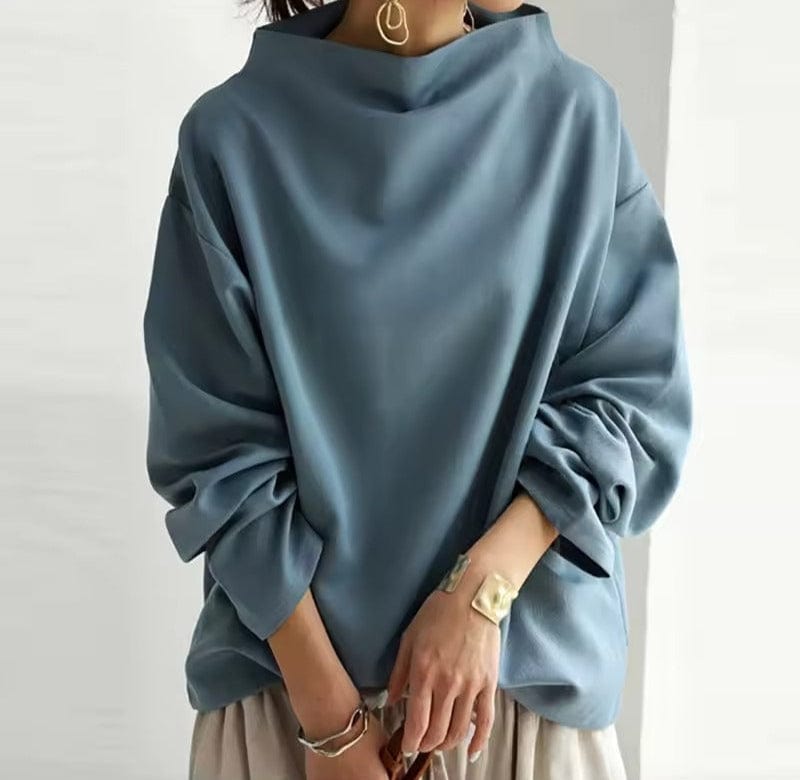 Elly | Top casual a collo alto 2
