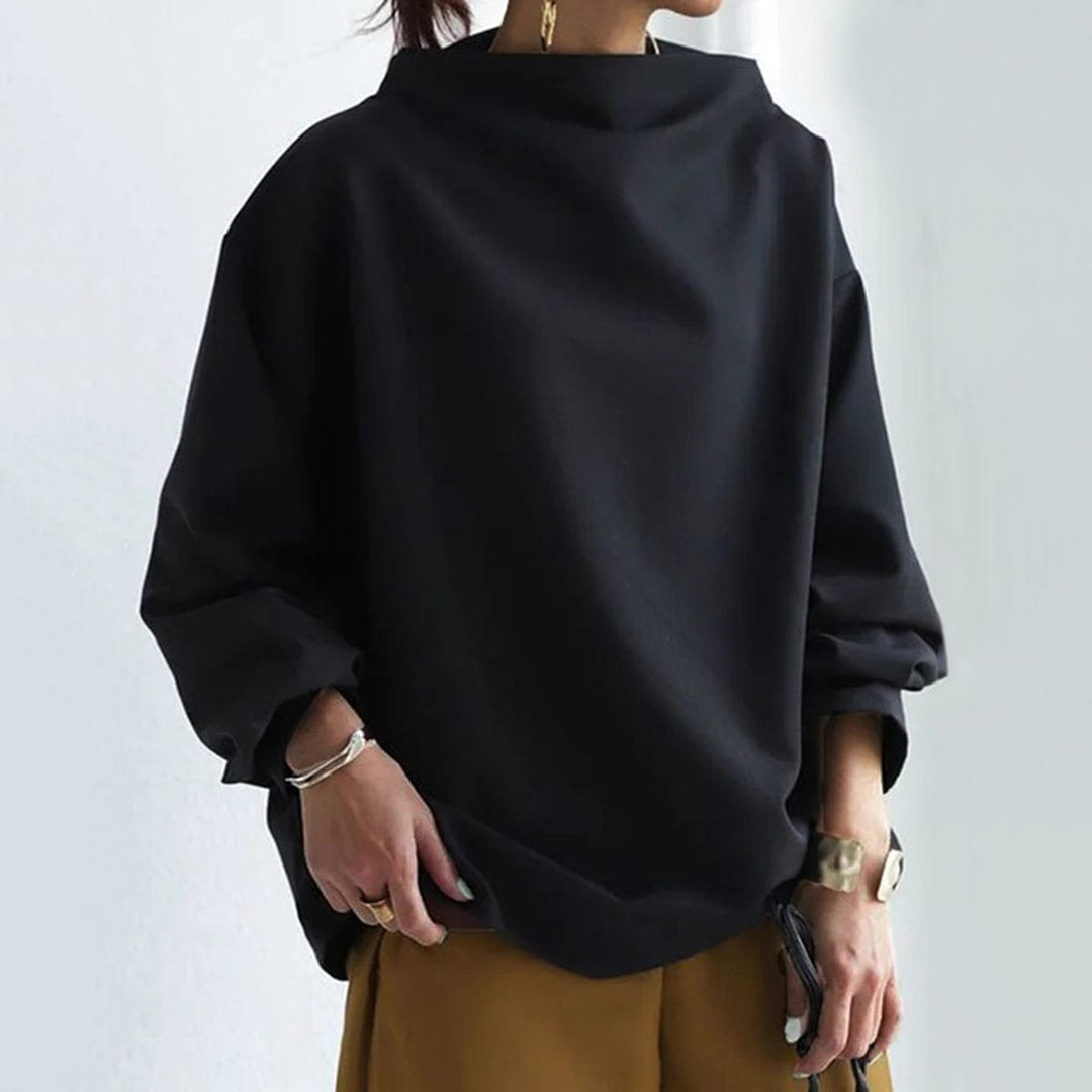 Elly | Top casual a collo alto 5