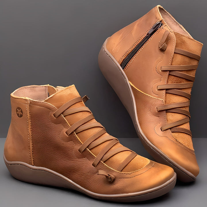 Emma - Comode scarpe da tempo libero in pelle per donne 0