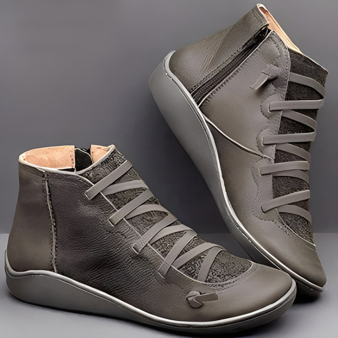 Emma - Comode scarpe da tempo libero in pelle per donne 2
