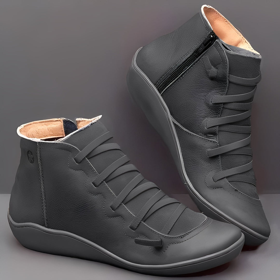 Emma - Comode scarpe da tempo libero in pelle per donne 6