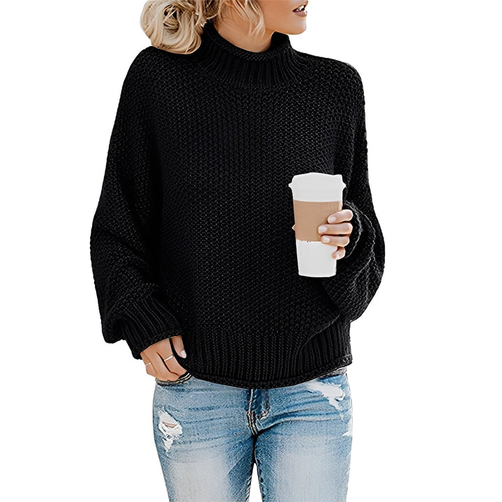 Evalyn - Maglione casual a collo alto per donne 7