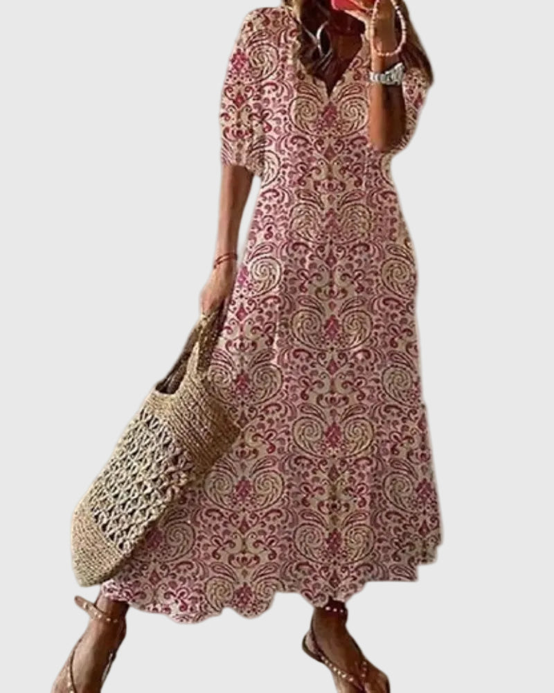 Fallon | Abito lungo estivo in stile boho vintage 3