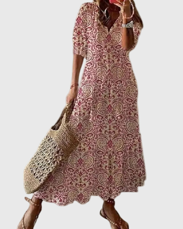 Fallon | Abito lungo estivo in stile boho vintage 3
