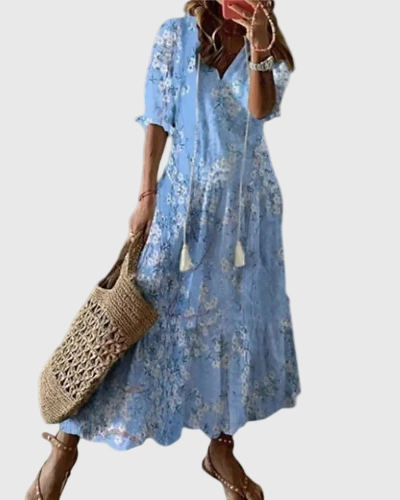 Fallon | Abito lungo estivo in stile boho vintage 4