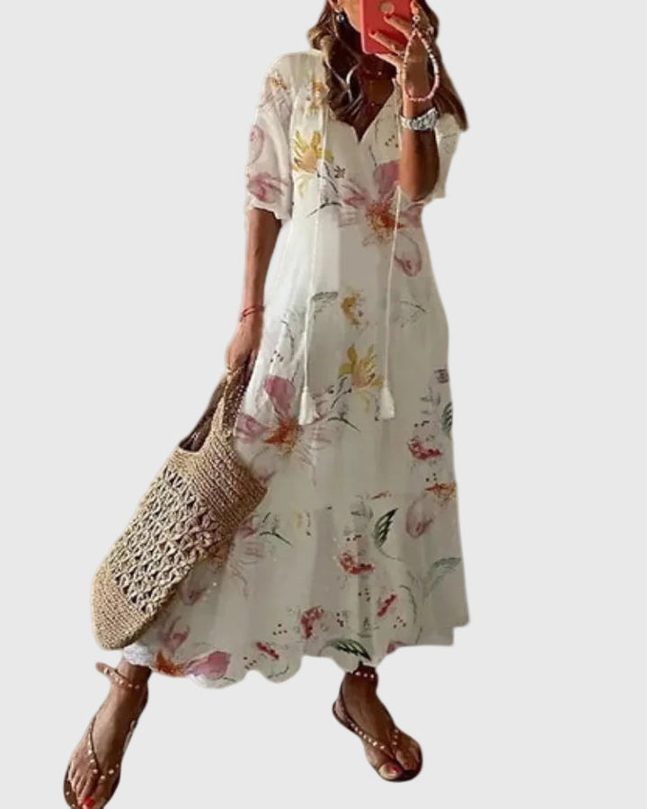 Fallon | Abito lungo estivo in stile boho vintage 7