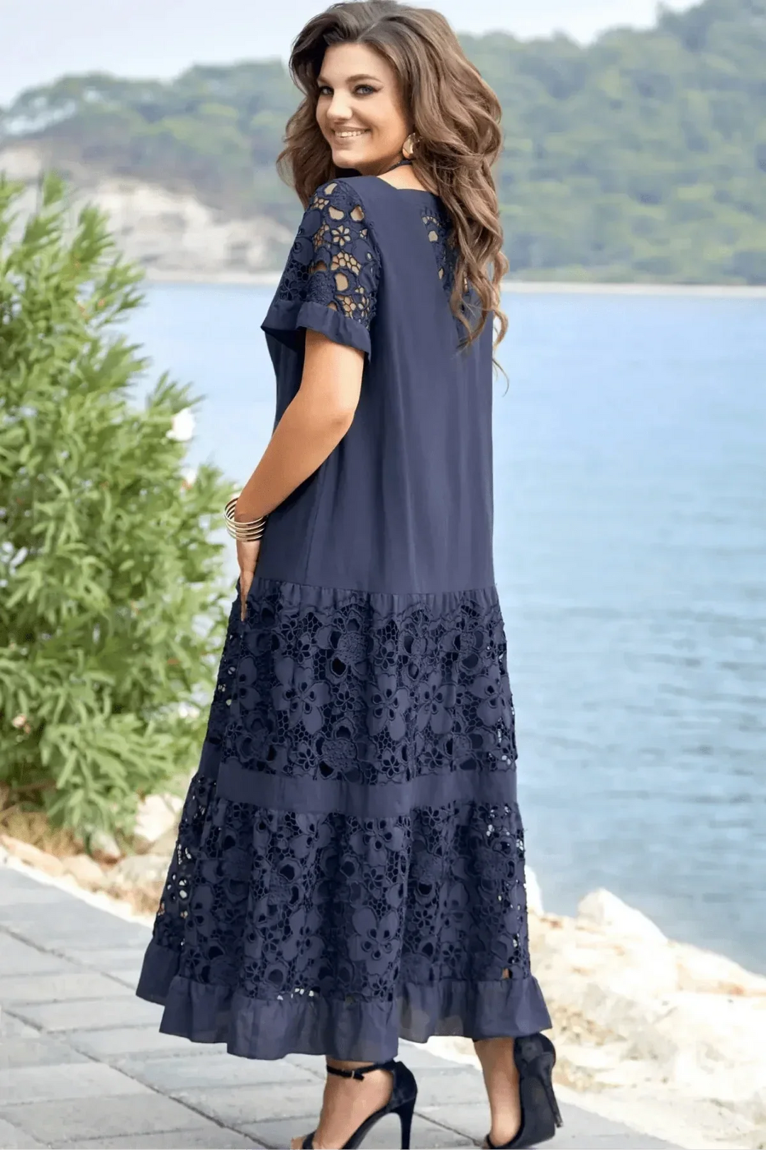 Florence - Abito Elegante A Pieghe 1