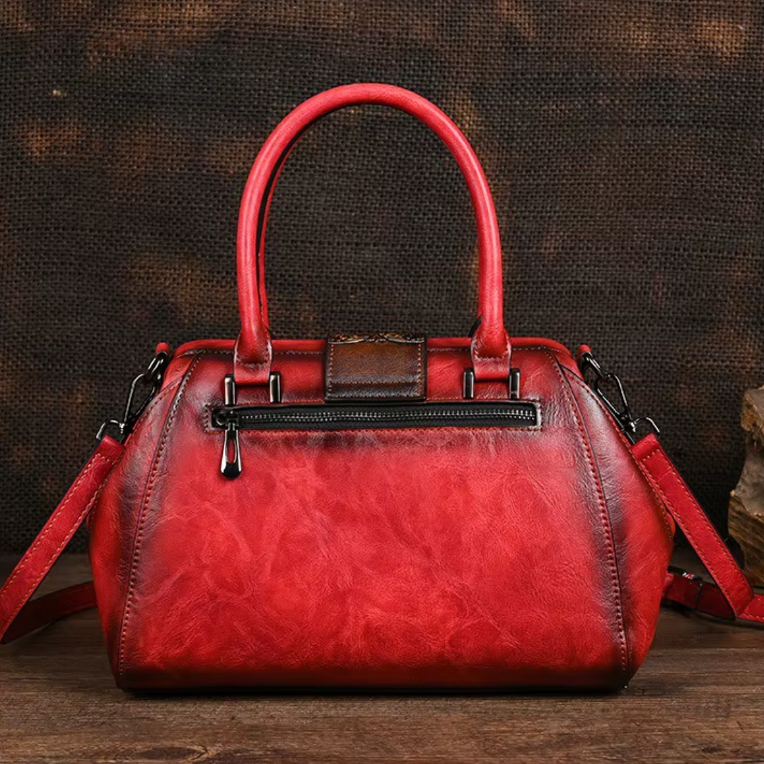 Florina | borsa a mano elegante con motivo floreale 8