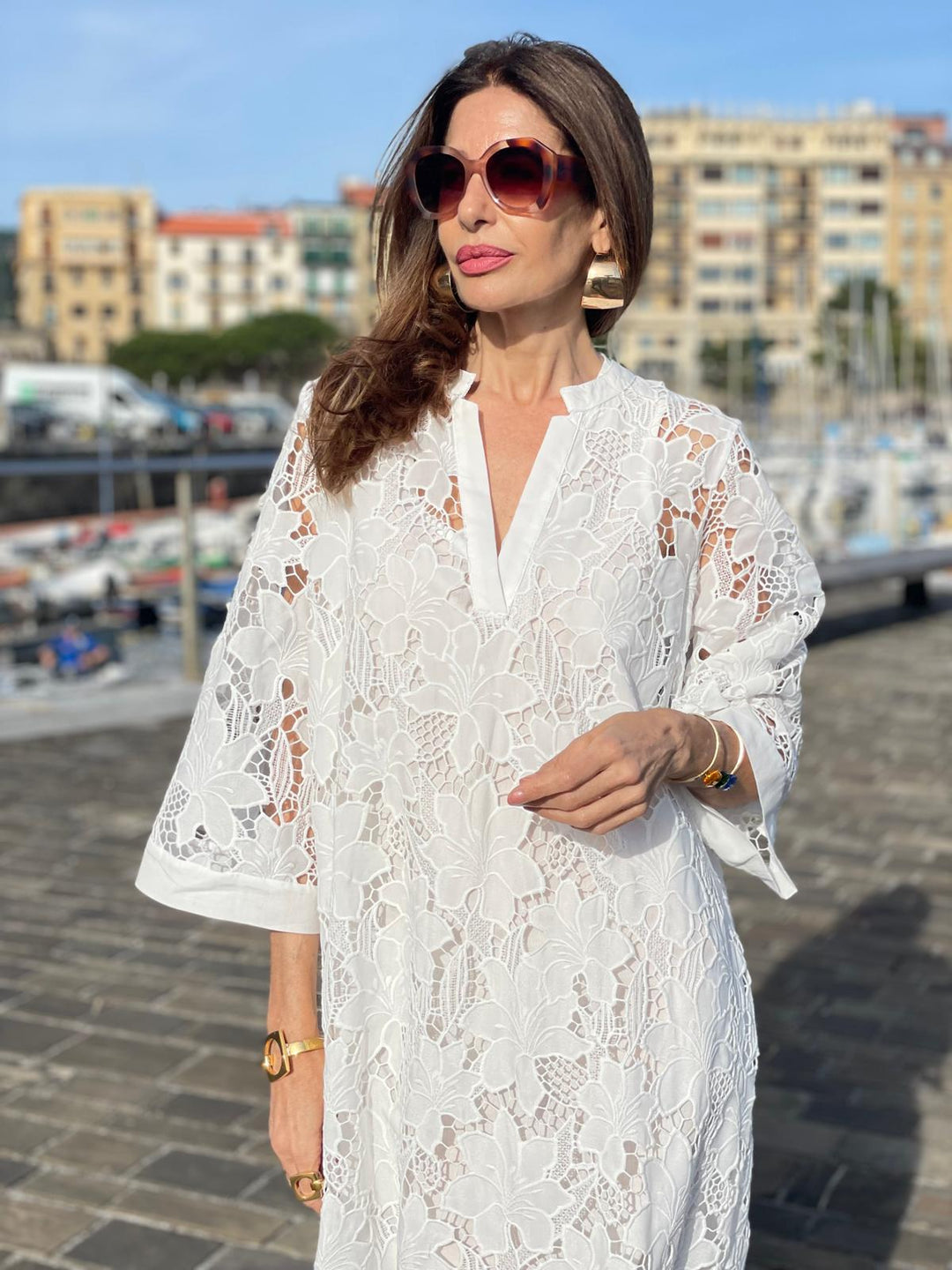 Haven - Abito in pizzo morbido da donna 2