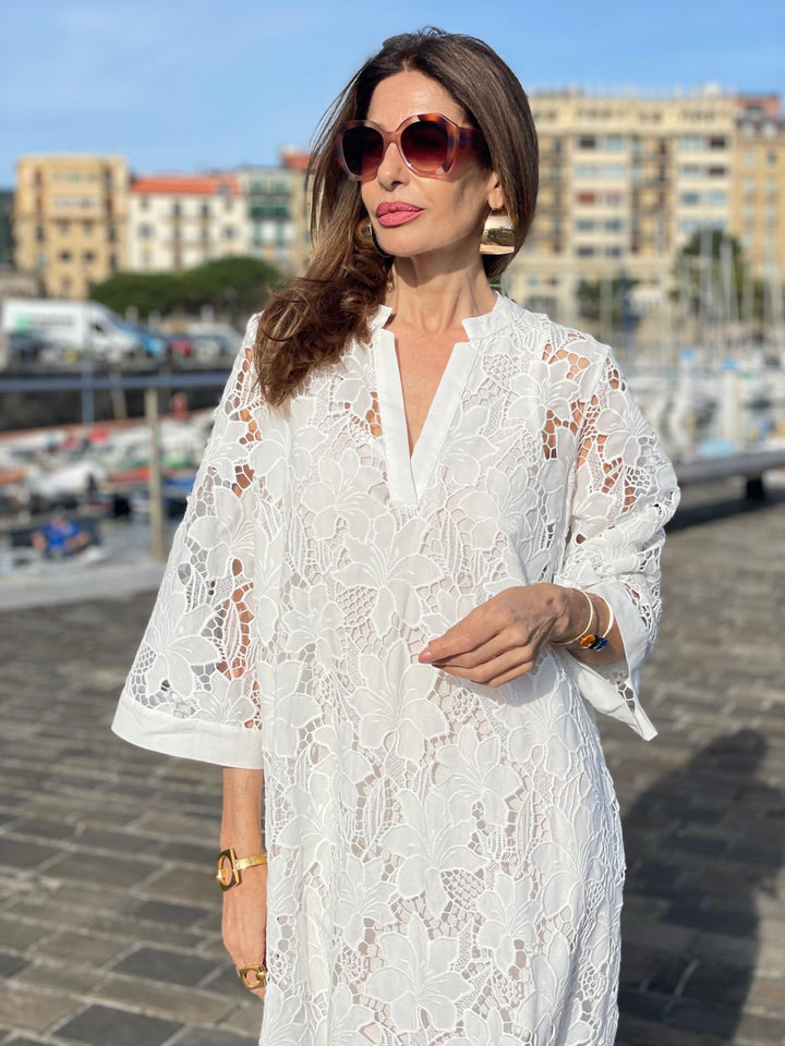 Haven - Abito in pizzo morbido da donna 2