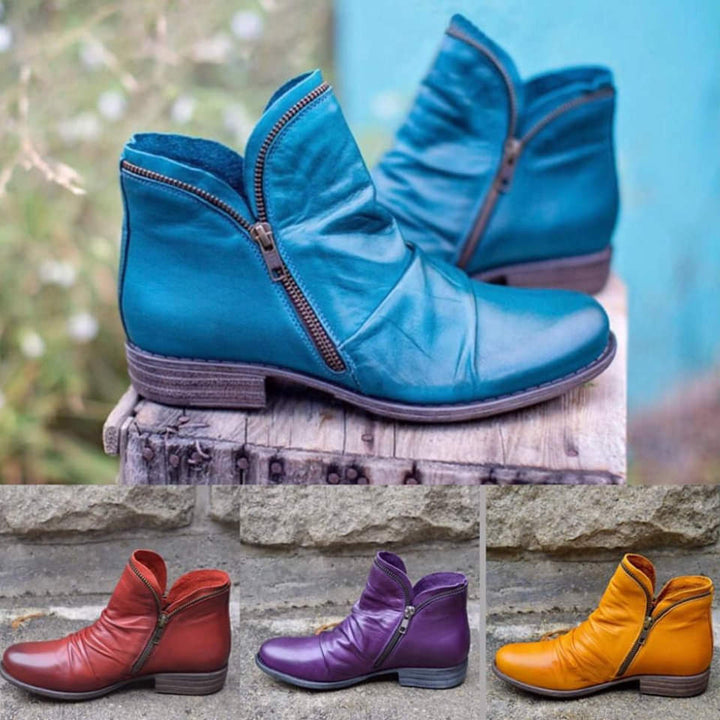 Hina - Stivali in Pelle da Donna alla Moda 7