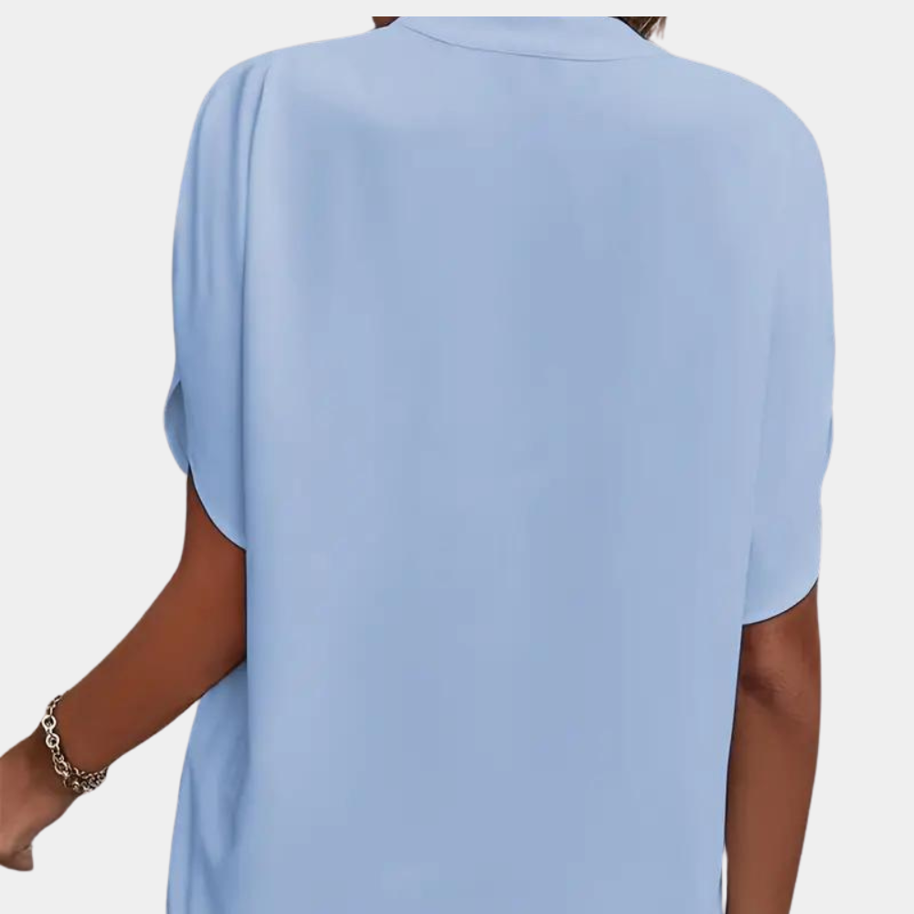 Idril - Elegante Camicetta da Donna con Manica Corta 1