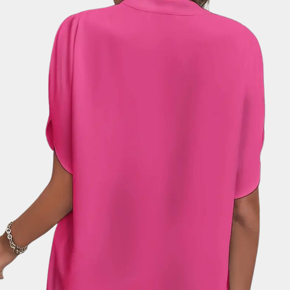 Idril - Elegante Camicetta da Donna con Manica Corta 7