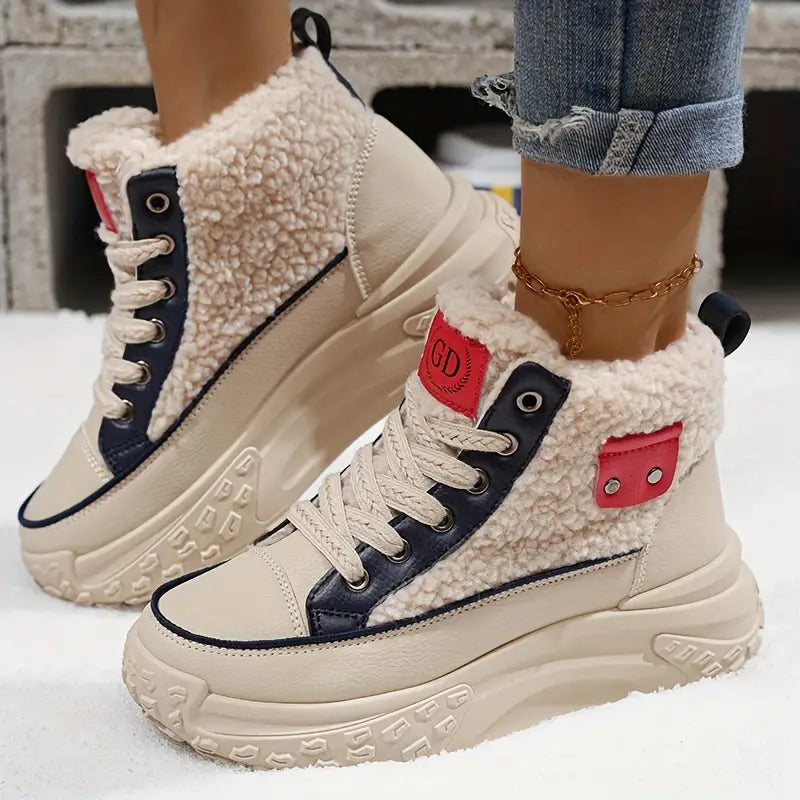 Irene - Stivali invernali comodi foderati in pile 3