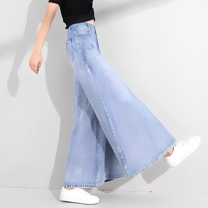 Isabelle - Jeans stilosi con gamba ampia per donne 2