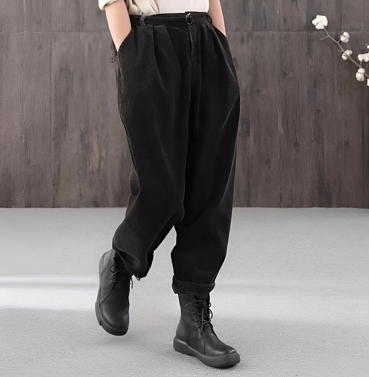 Izabelle - Pantaloni Baggy Casual per Donne 2