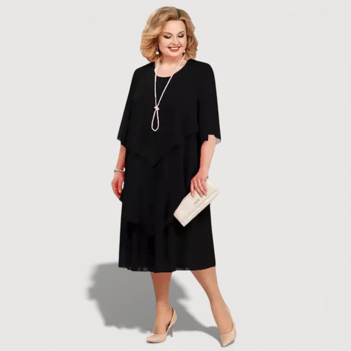 JENIFER – Abito Midi Elegante a Strati 2