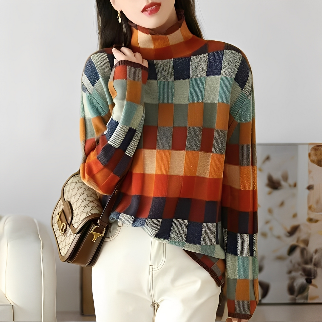 Jacklyn - Maglione casuale e colorato in cashmere per donne 2