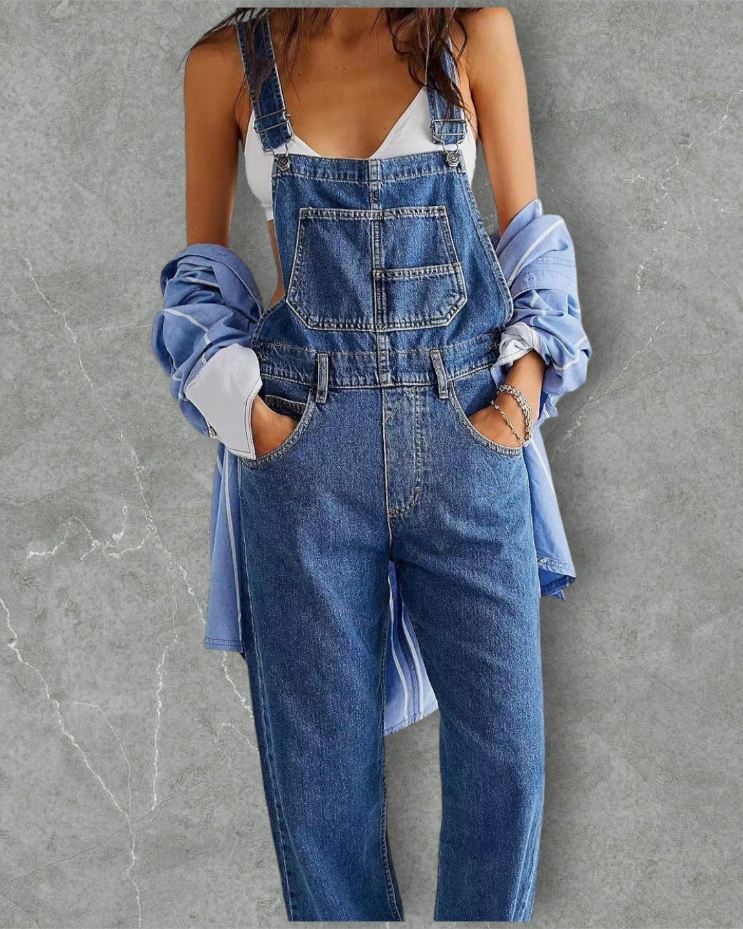 Jacqui | Tuta denim urbana 1