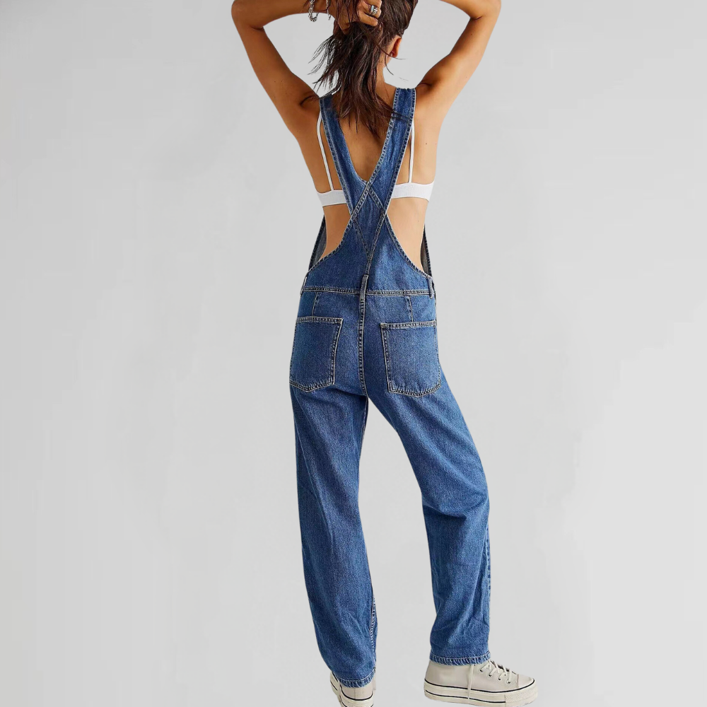 Jacqui | Tuta denim urbana 5