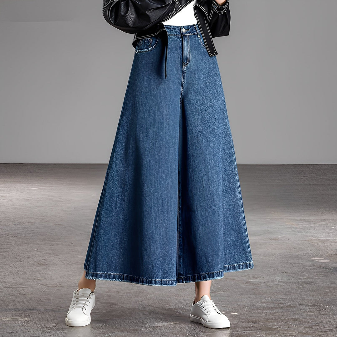 Jasmine - Jeans stilosi con gamba ampia per donne 0