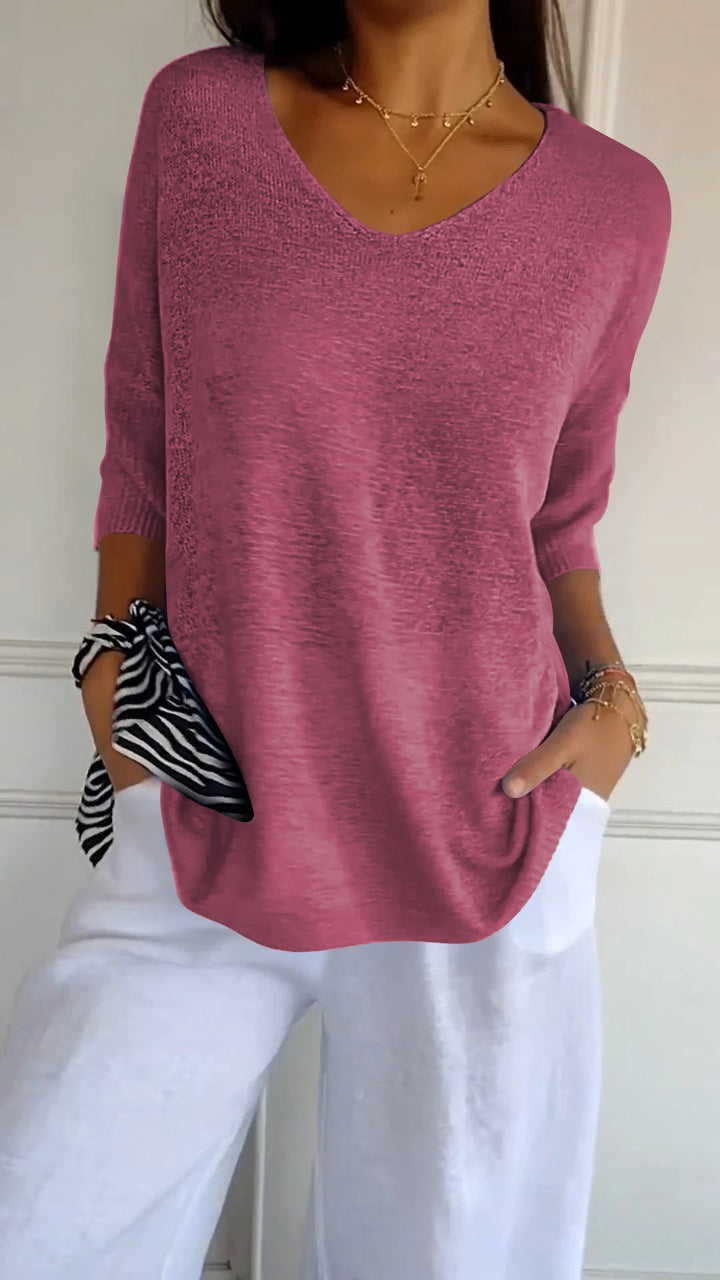 Jill | Top Intramontabile con Scollo a V 2