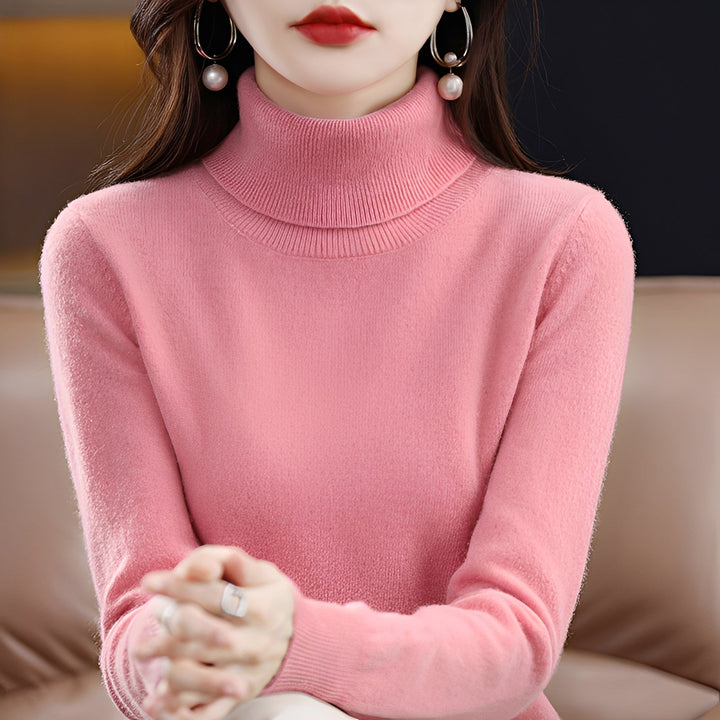 Jocelin - Maglione dolcevita sottile per donne 3