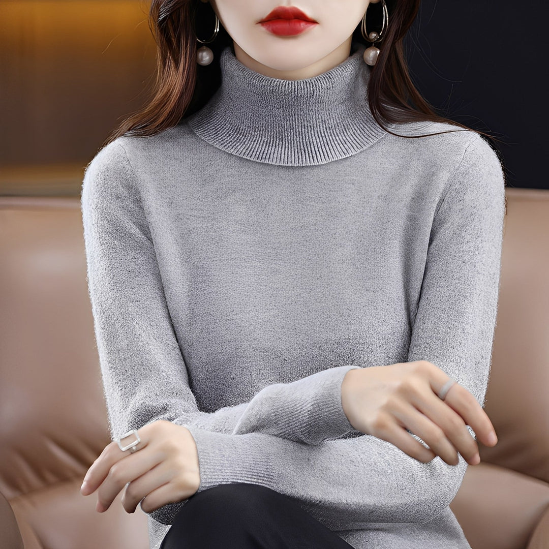 Jocelin - Maglione dolcevita sottile per donne 4