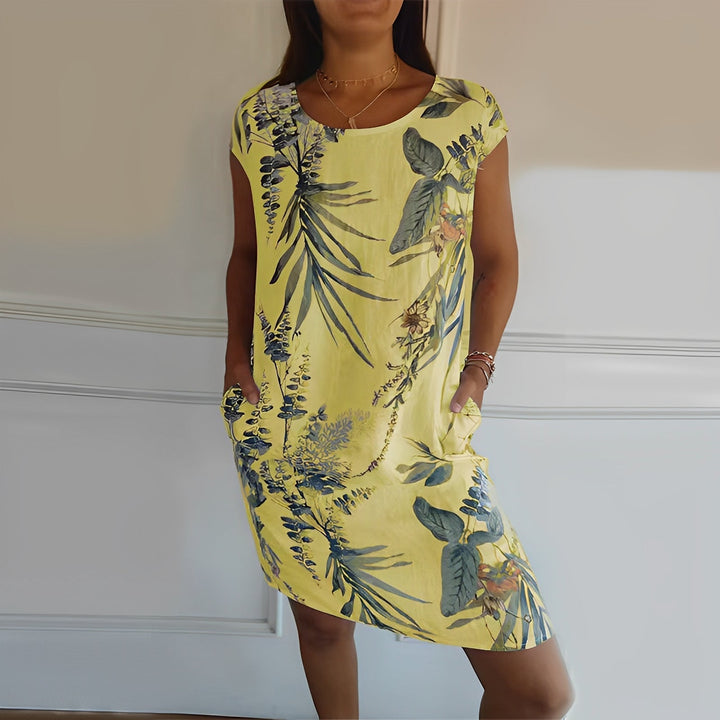 Jocelyn - Abito casual ampio con stampa per donne 4