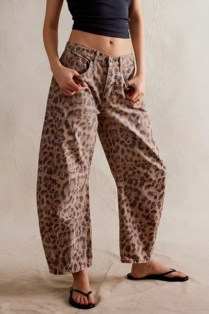 Jocelyn - Jeans casual a gamba larga per donne 3