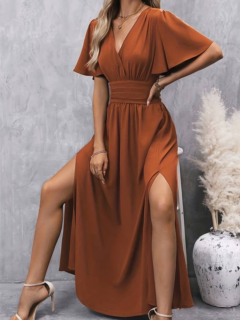 Juliette – Abito con Colletto Arricciato e Vita Pieghettata per Donne 2