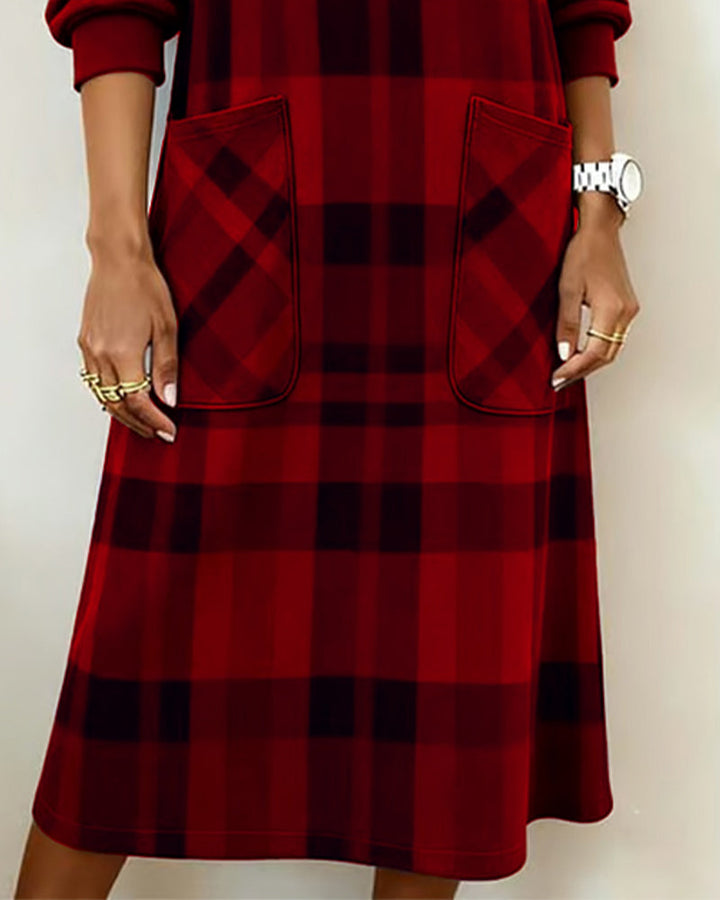 Kathrine™ | Abito Elegante a Quadri da Donna 5