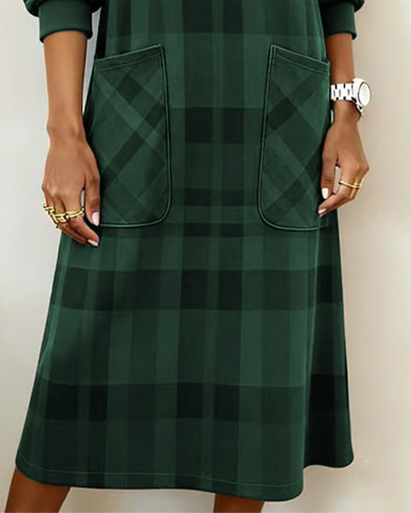 Kathrine™ | Abito Elegante a Quadri da Donna 8