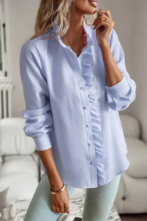 Kya - Camicia a maniche lunghe stampata per uomo 4