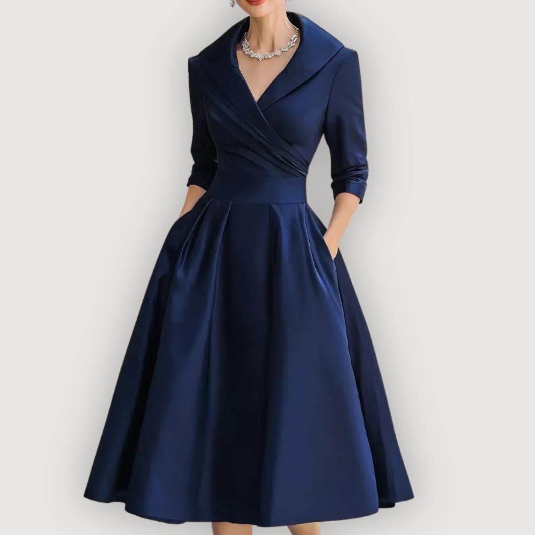 LEONA™ – Abito Midi Chic 0
