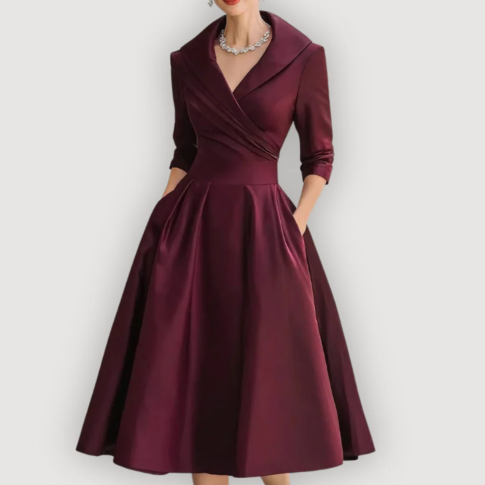 LEONA™ – Abito Midi Chic 1