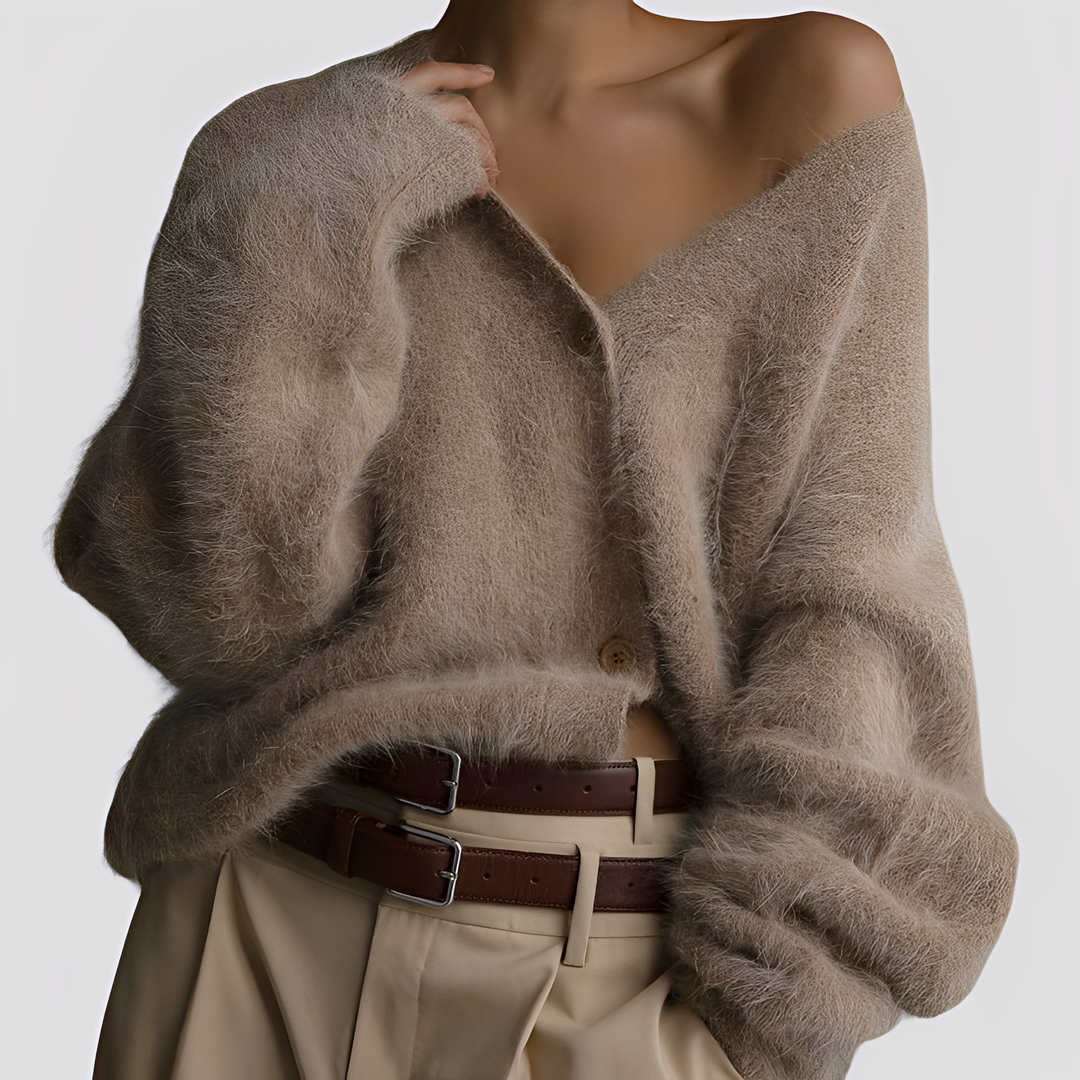 Lavena - Morbido Maglione Oversize in Cashmere per Donne 6