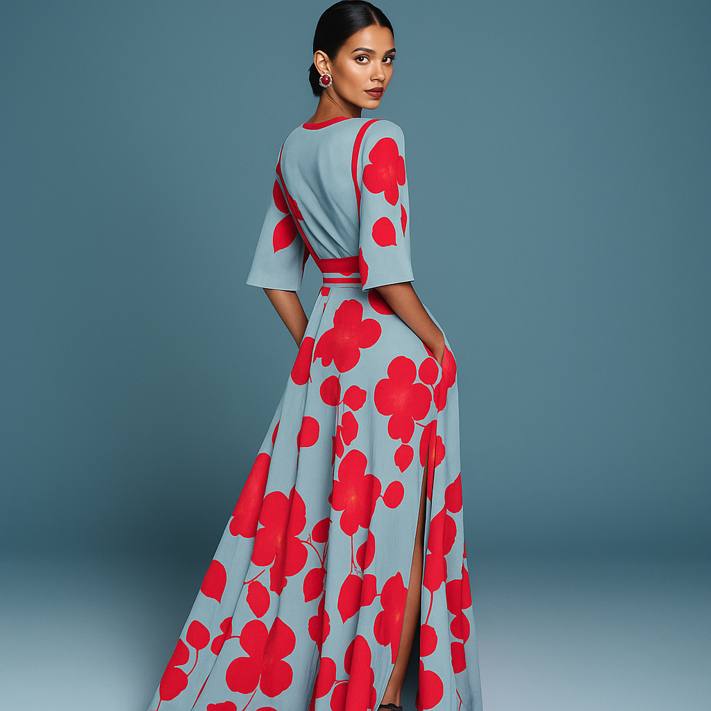 Layla™ | Elegante abito in viscosa 2