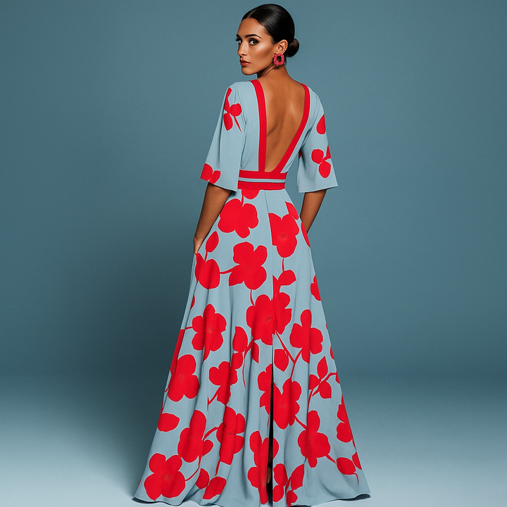 Layla™ | Elegante abito in viscosa 3