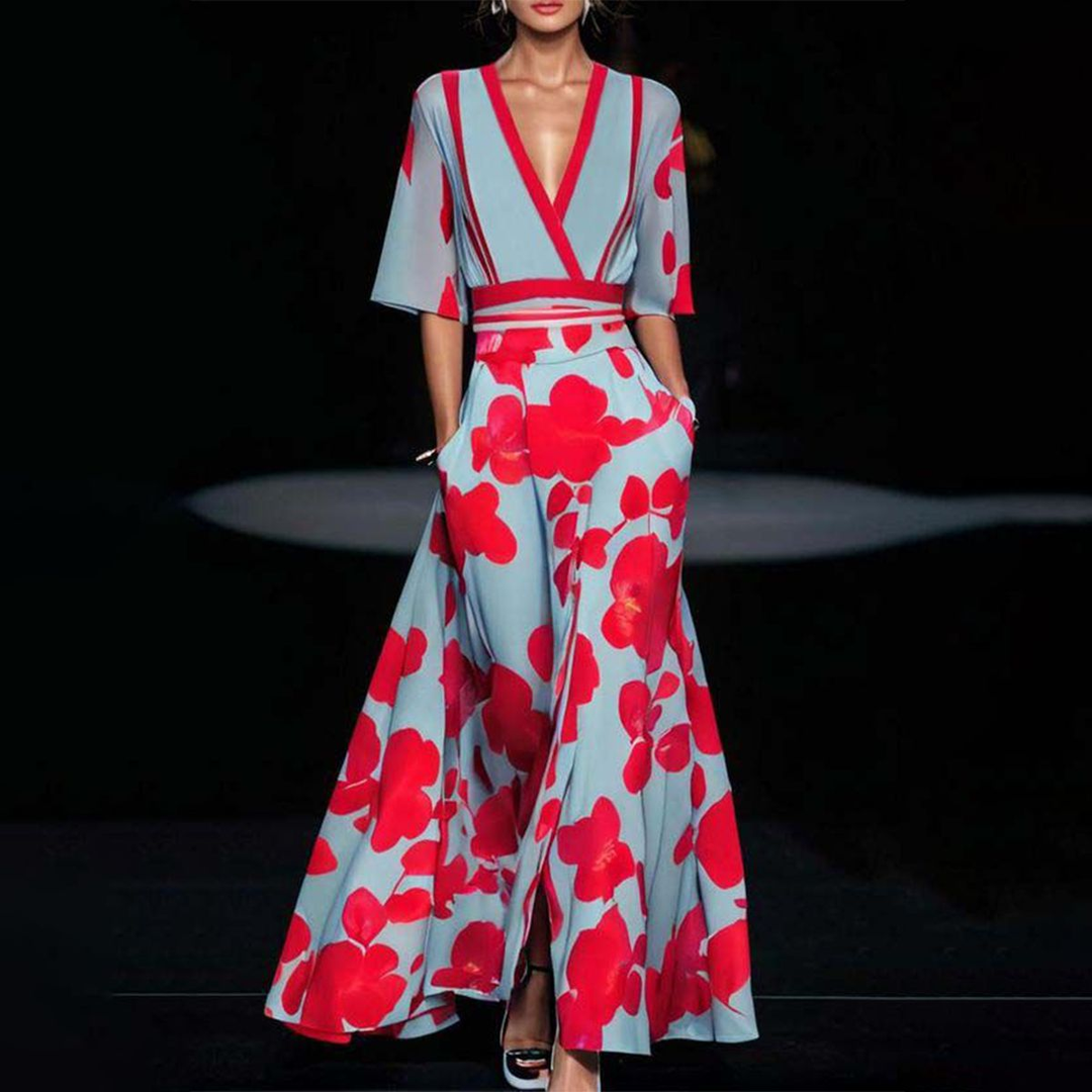 Layla™ | Elegante abito in viscosa 4