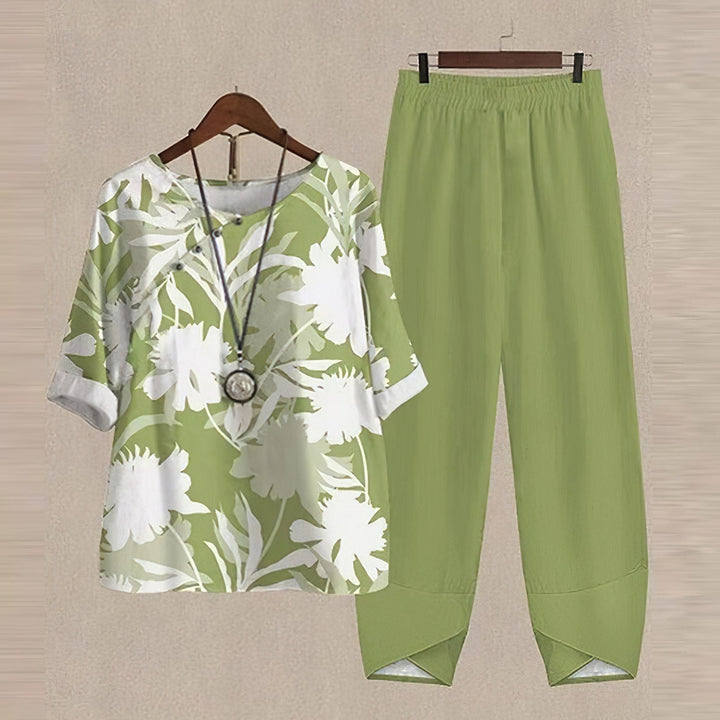 Lilou | Completo camicia e pantaloni comodi e chic 0