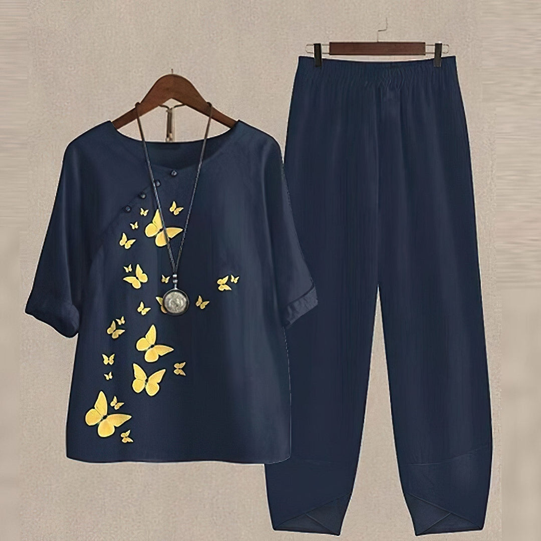 Lilou | Completo camicia e pantaloni comodi e chic 2