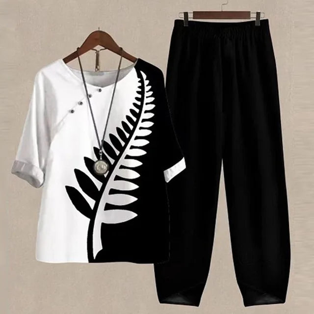 Lilou | Completo camicia e pantaloni comodi e chic 5
