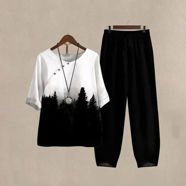 Lilou | Completo camicia e pantaloni comodi e chic 6
